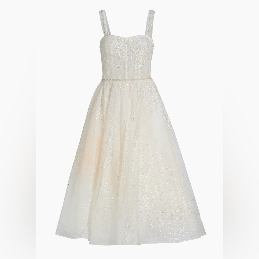 Bronx and Banco Mademoiselle Bridal Midi Dress